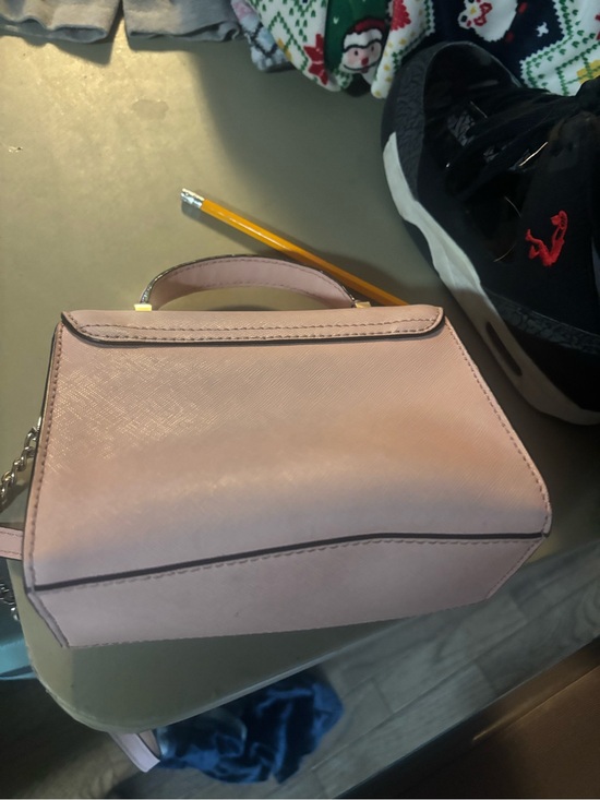 Kate Spade - Blush Pink Saffiano Leather Crossbody kate spade Blush Pink Saffiano Leather Satchel